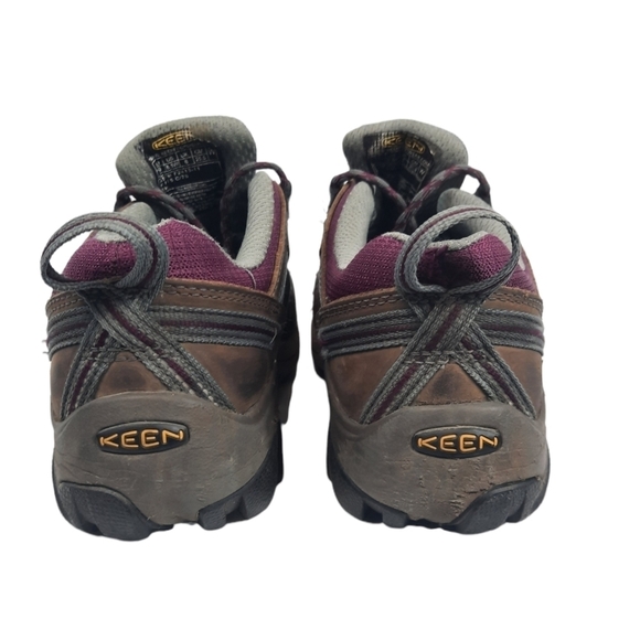 Keen Utility Women's Detroit XT Steel Toe Brown and Purple Size 8.5W Women's - Picture 4 of 13